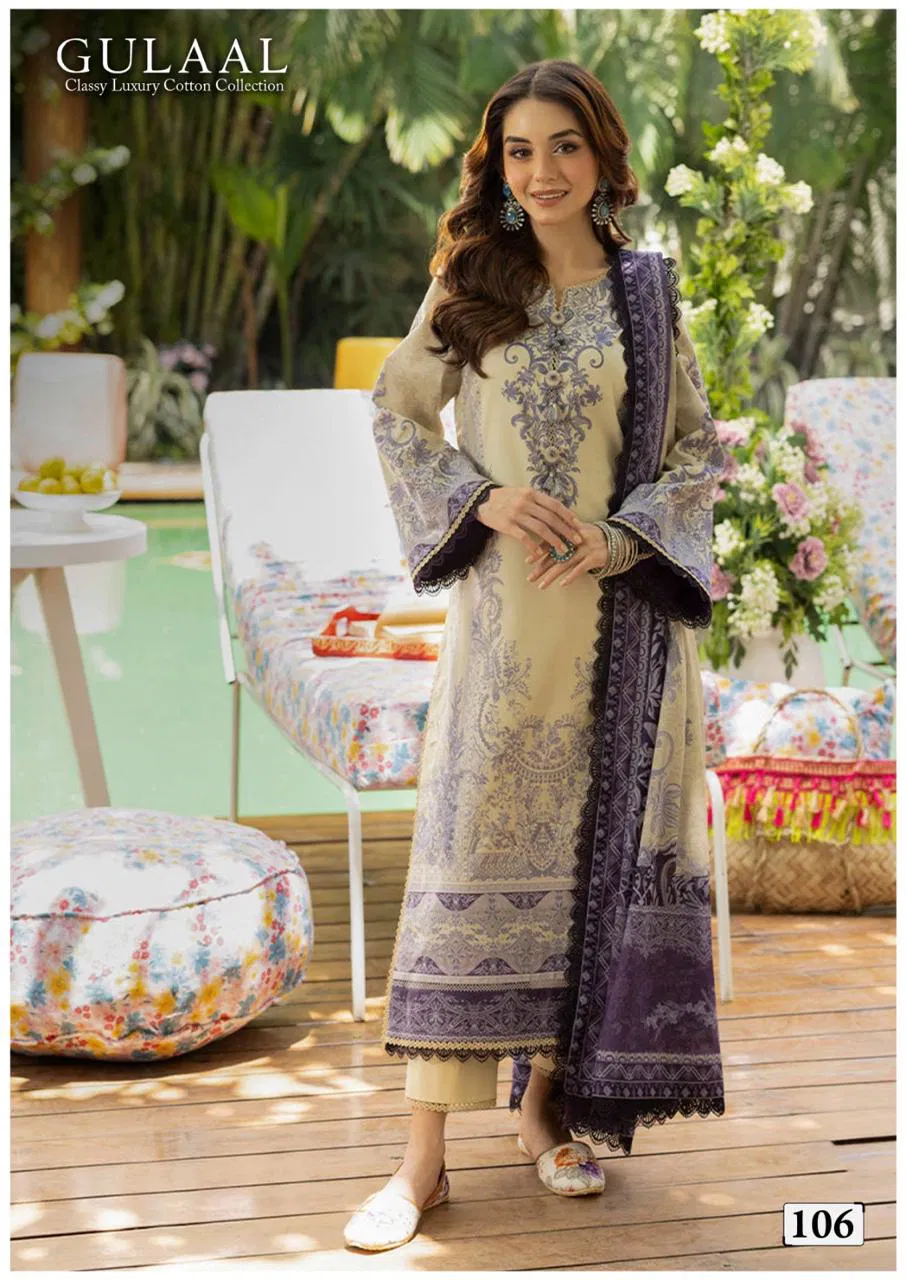 Gulaal Classy Luxury Cotton Collection Vol 11 Pakistani Dress Material Wholesale Online
